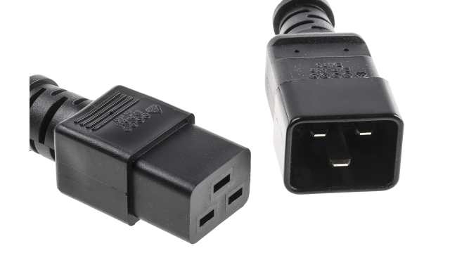APC IEC C19 Socket to IEC C20 Plug Power Cord, 600mm | AP9892