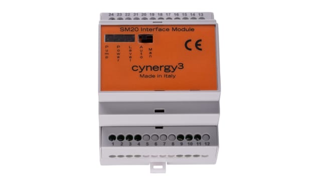 Sensata / Cynergy3 SM20 Series Level Controller -, DIN Rail 3 Voltage Input 240 V-Rated Relay | SM20