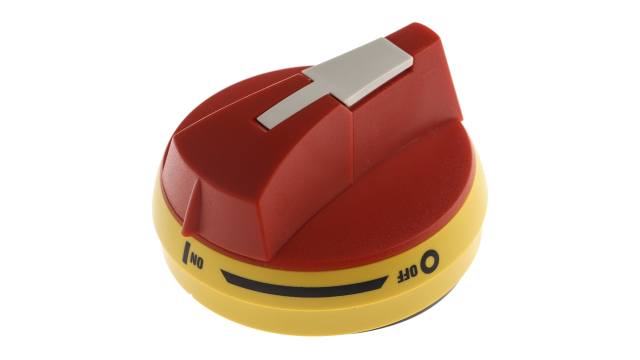 Socomec Yellow, Red Rotary Handle, Sirco M Series | 1474 1111