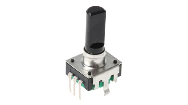 Bourns 24 ppr Pulse Incremental Mechanical Rotary Encoder with a 6 mm Flat Shaft, Through Hole | PEC12R-4225F-S0024