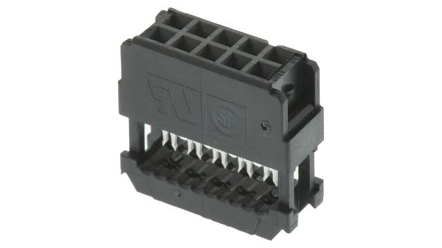 TE Connectivity 10-Way IDC Connector Female for Cable, 2 Row | 1658620-1