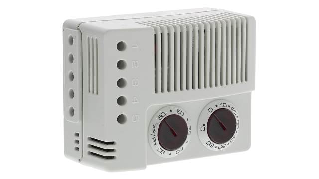STEGO Hygrostat, Adjustable, DIN Rail 240 V ac | 01230.0-00