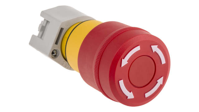 EAO, Twist Release, Emergency Stop Push Button Head 37 mm Diameter | 704.064.2