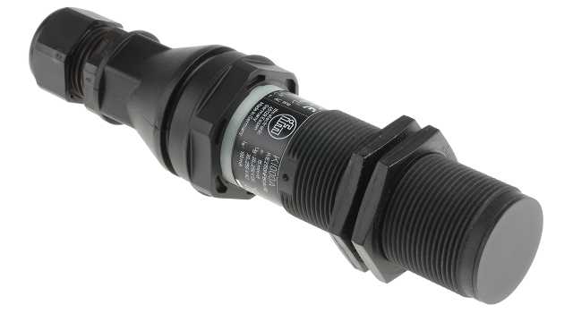 ifm electronic Capacitive Threaded Barrel Proximity Sensor, M30, 15 mm Detection, 2-Wire NO/NC, 20 → 250 V dc, | KI000A