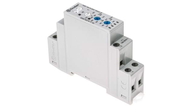 Finder Voltage Monitoring Relay, 1 Phase, SPDT, 170 → 270V ac | 70.11.8.230.2022