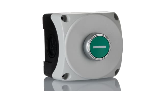 Lovato Spring Return Control Station Switch - SPST, Green, I | S1P10