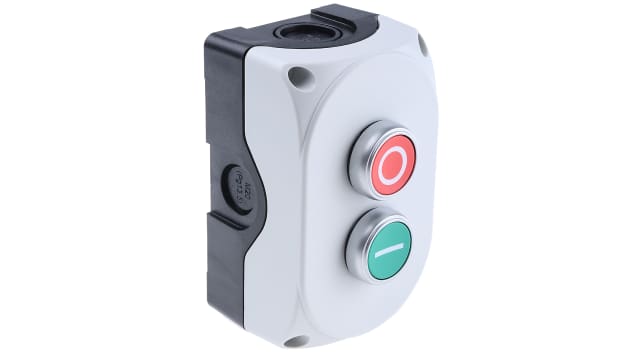Lovato Push Button Control Station - 1 NO/1 NC, IP66, IP69K, IP67 | S2P1001