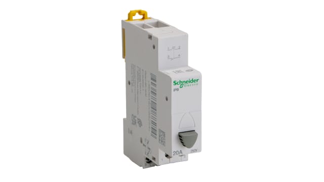 Schneider Electric 250V DIN Rail Push Button Push Button Switch | A9E18033