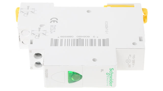 Schneider Electric, iIL Green LED Indicator, 230V ac | A9E18321
