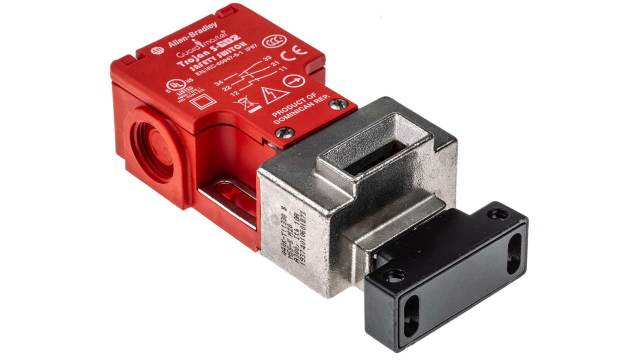 Allen Bradley Guardmaster 440K Safety Interlock Switch, 2NC/1NO, Keyed Actuator Included, Glass Filled PBT | 440K-T11338