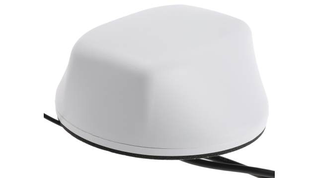 Mobilemark LTM-302-3C3C2C-WHT-180 Dome Multiband Antenna with SMA Connector, 2G (GSM/GPRS), 3G (UTMS), 4G (LTE), GPS | LTM-302-3C3C2C-WHT-180
