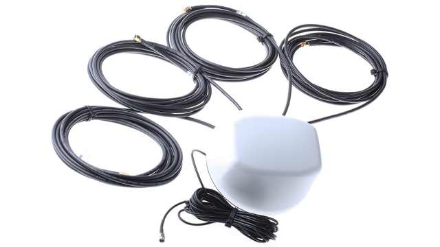 Mobilemark LTM-502-3C3C3C3C2C-WHT-180 Dome Multiband Antenna with SMA Connector, 2G (GSM/GPRS), 3G (UTMS), 4G (LTE), | LTM-502-3C3C3C3C2C-WHT-180