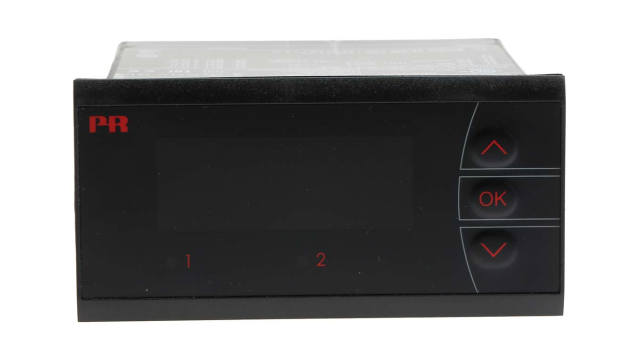 PR Electronics 5700 LED Process Indicator for Temperature, Resistance, Voltage, Potentiometer Signal, Current,  44.5 mm | 5714B
