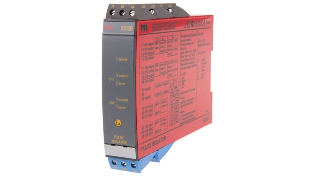 PR Electronics 2 Channel Galvanic Barrier, ATEX | 5202B2