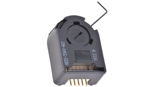 Broadcom 4.5 to 5.5 V Optical Encoder Hollow Shaft, Standard Mount, External | HEDS-5540#A02