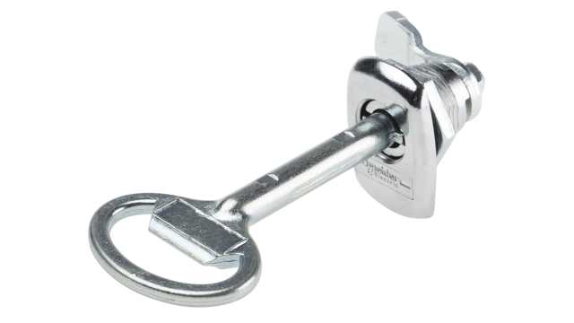 Schneider Electric Zamak Lock Cabinet Lock, Key Unlock | NSYSTDNCSX