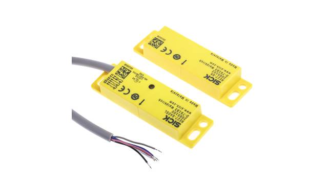 SICK RE27 Series Magnetic Non-Contact Safety Switch, 30V dc, Plastic Housing, 3NO, M12 | RE27-SA05L