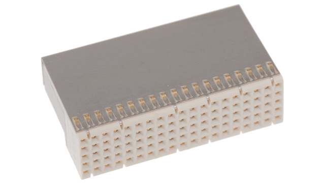 ERNI, ERmet 2 mm Pitch Hard Metric Backplane Connector, Right Angle Female, 19 Column, 5 Row, 95 Way | 354146 / 5352171-1