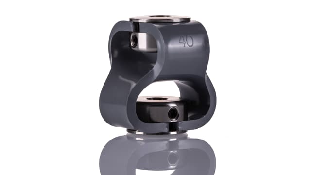 Huco 56 mm, 56 mm Length Coupler 10 mm 10 mm | 047.40.3232.RS