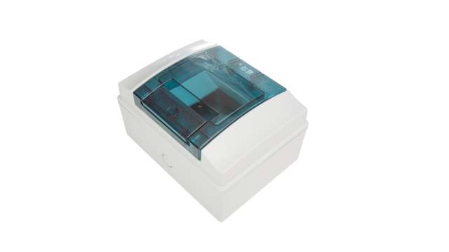 ABB 4 Plastic Consumer Unit, 63 A, IEC 60670, EN 60439-3 IP65 MISTRAL65 | 1SL1200A00  65P04X12