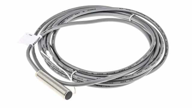 BALLUFF Inductive Threaded Barrel Proximity Sensor, M12, 4 mm Detection, PNP NO, 12 → 30 V dc | BES M12MI-PSC40B-BV03