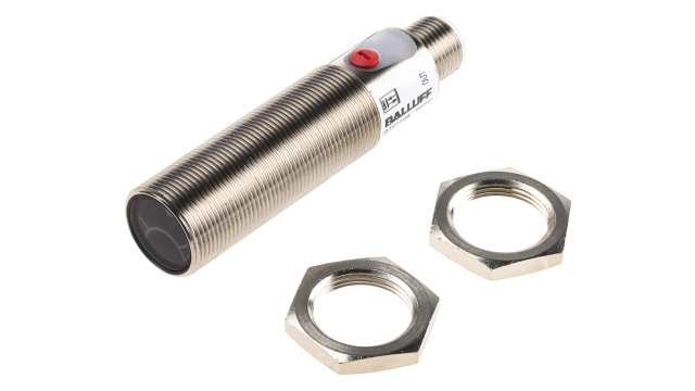 BALLUFF Diffuse Photoelectric Sensor, Barrel Sensor, 30 mm → 300 mm Detection Range | BOS 18M-PA-RH22-S4