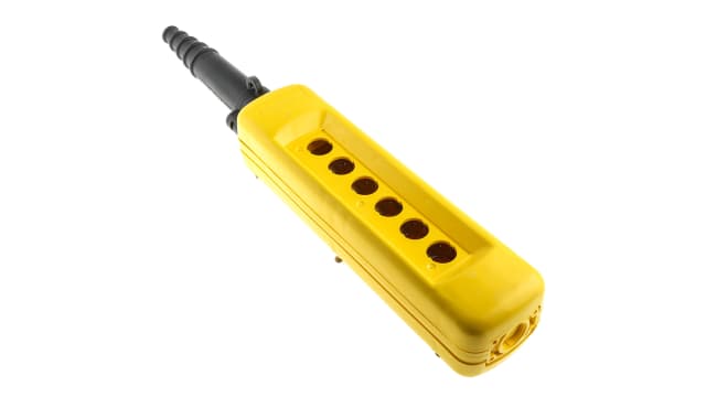 Schneider Electric Control Station Switch, Polypropylene, 6 Cutouts, IP65 | XACA06H7