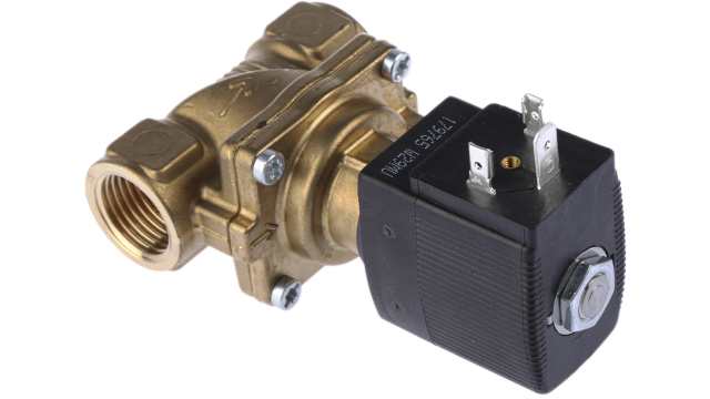 Burkert Solenoid Valve 221846, 2 Port, NC 1/2 in, 230 V ac, 1/2 in | 221846