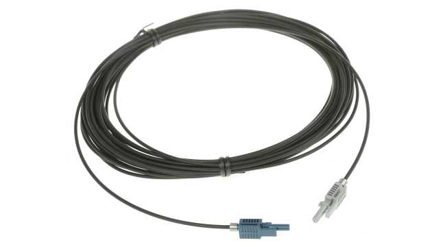 Broadcom Fibre Optic Cable, 1060 μm Polyethylene, Black, 500 m | HFBR-RLS010Z