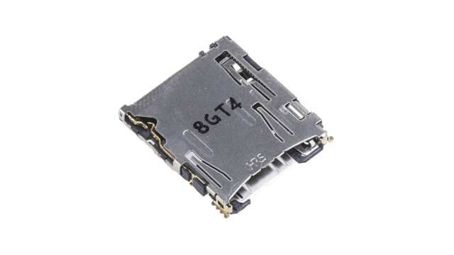 Hirose, DM3 8 Way Right Angle Push-Push MicroSD Memory Card Connector, Solder | DM3AT-SF-PEJM5
