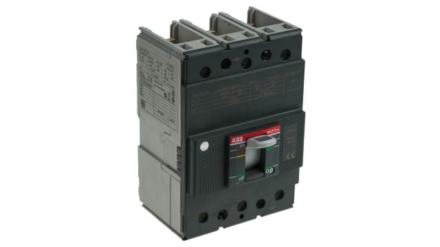 ABB, Protecta, XT3D Molded Case Circuit Breaker 3-Pole 250 A, Breaking Capacity 36 kA, DIN Rail | 1SDA068210R1  XT3D 250 3p F F