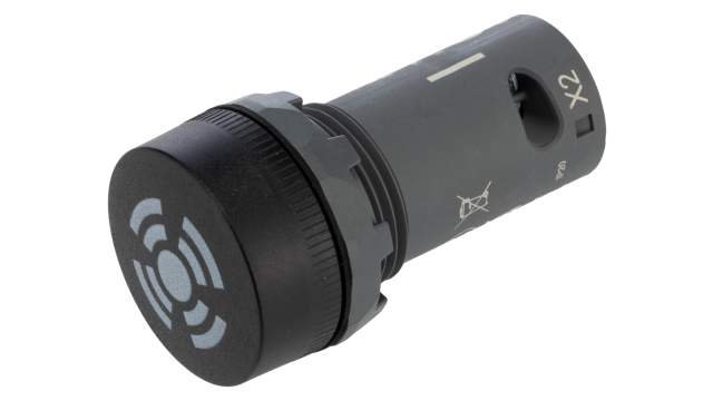 ABB Compact Series Panel Mount Buzzer, 230 V, IP66, IP67, IP69K, Single-Tone | 1SFA619600R6236  CB1-623B