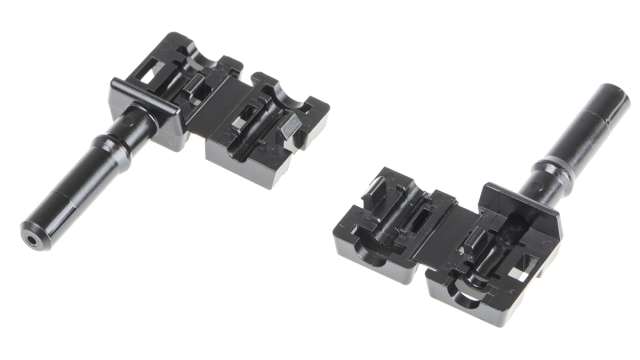 Broadcom, HFBR-453xZ, POF, PC Multimode Simplex Fibre Optic Connector 9/125 μm Fibre Size, 2dB Insertion Loss | HFBR-4531Z