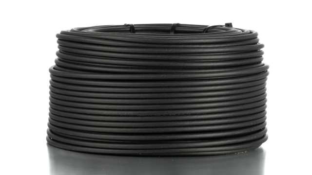 Phoenix Contact SAC-8P-100.0-PUR/SH-0.25 Data Cable, 8 Cores, 0.25 mm² 24 AWG, Screened, 100 m, Black Polypropylene | 1550643
