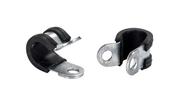 Phoenix Contact Conduit Galvanised, Hose Clamp, Steel, Silver, Black | 3240965