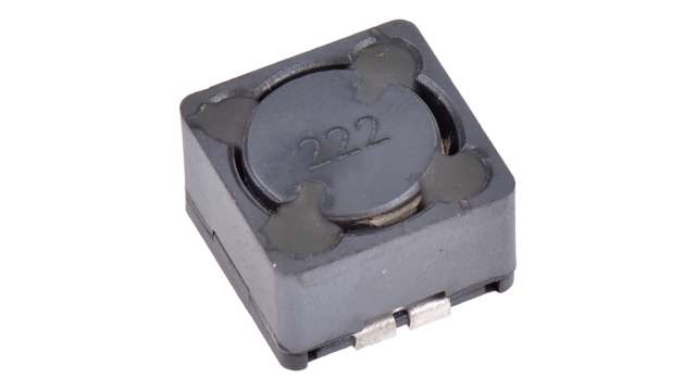 Bourns, SRR1208, 1208 Yes Surface Mount Inductor with a Ferrite DR & RI Core, 2.2 mH Wirewound ±10 % 420 mA Idc Q:20 | SRR1208-222KL