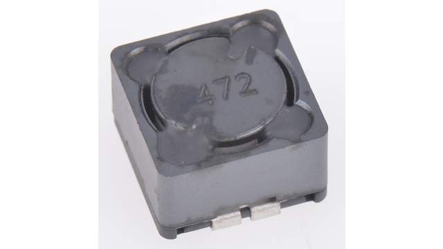 Bourns, SRR1208, 1208 Yes Surface Mount Inductor with a Ferrite DR & RI Core, 4.7 mH Wirewound ±10 % 300 mA Idc Q:20 | SRR1208-472KL