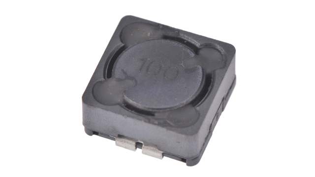 Bourns, SRR1206, E12 Yes Wirewound Surface Mount Inductor with a Ferrite DR & RI Core, 10 μH Wirewound ±20 % 5.7 A Idc | SRR1206-100ML