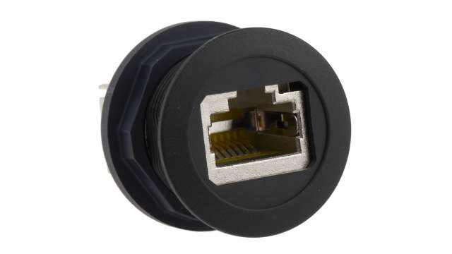 HARTING 0945452 Series 1 Port RJ45 Unshielded Coupler, Cat6 | 09454521561