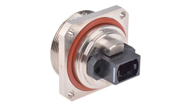 Telegartner J68071A0006 MTP, MPO Single Mode Duplex Fibre Optic Adapter, 0.7dB Insertion Loss | J68071A0006