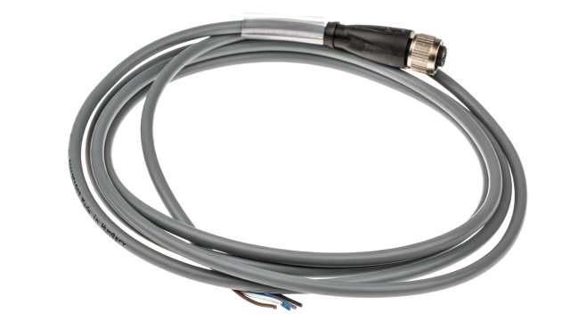 Pepperl + Fuchs Female 5 way Straight to 5 way Unterminated Sensor Actuator Cable, 2 m | V15-G-2M-PVC