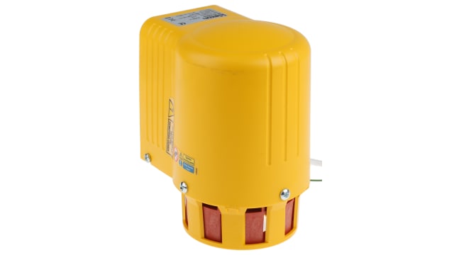 Klaxon Super M Series Siren, 230 V ac, 127dB at 1 m, AC | SLD-0002