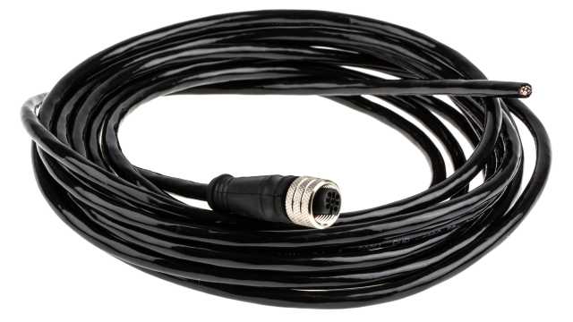 Brad from Molex Female M12 to 4 way Unterminated Sensor Actuator Cable | 1200100008