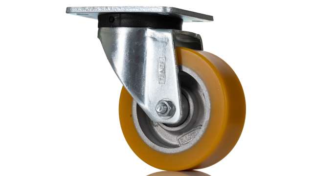 Tente Swivel Castor Wheel, 300kg Capacity, 100mm Wheel | 3670ITP100P62