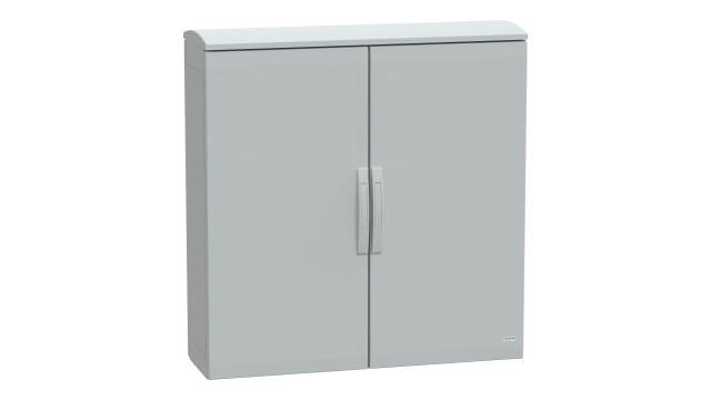 Schneider Electric Thalassa Series Fibreglass Reinforced Polyester 2-Door Floor Standing Enclosure, Opaque Door, IP44 | NSYPLAT10103G