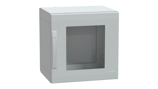 Schneider Electric Thalassa Series Fibreglass Reinforced Polyester 1-Door Floor Standing Enclosure, Transparent Door, | NSYPLA554TG