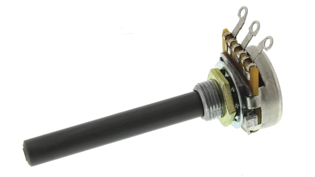 TE Connectivity 23 100kΩ Rotary Potentiometer 1-Gang Panel Mount, 1624153-2 | 1624153-2