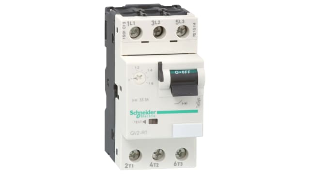 Schneider Electric 0.25 → 0.4 A TeSys Motor Protection Circuit Breaker | GV2RT03
