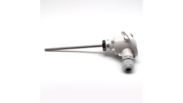 Prosensor PT100 Temperature Probe, 6mm Dia, 200mm Long, 3 Wire, M20, Class A +250°C Max | BLC62001