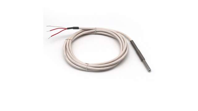 Prosensor PT100 Temperature Probe, 6mm Dia, 150mm Long, 3 Wire, Class A +105°C Max | SL150PVC1-2M